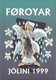 FÄRÖER  366-367, Gestempelt In Weihnachts-Gruß Der Färöischen Post, 1999 - Islas Faeroes