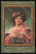 Artist Signed Lady Collection Lefevre Advertising Art Nouveau Postcard VK8088 - Publicité
