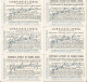 Chromo Liebig Série Compl. De 6 Chromos S_1056 Hôtels De Ville Historiques De France 1912 - Liebig