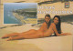 Spanien - Gran Canaria - Dunas Maspalomas - Leuchtturm - Lighthouse - Nice Girls - Pin- Up- Nude - Gran Canaria