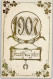 51572804 - 1907 Kleeblatt Hufeisen Neujahr - New Year