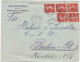 36747# SEMEUSE LETTRE Obl BRIEY A CONFLANS 1909 CONVOYEUR LIGNE MEURTHE ET MOSELLE BERLIN GERMANY - Railway Post