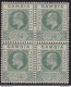 1902 GAMBIA, SG 45  Block Of Four MLH/MNH - Otros & Sin Clasificación