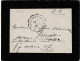 36749# LETTRE FM PAS POUR LE SECTEUR POSTAL N°4 Ob CHALINDREY A TOUL 1918 HAUTE MARNE MEURTHE ET MOSELLE CONVOYEUR LIGNE - Railway Post