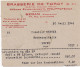 36750# DULAC + CHAINE DEVANT LETTRE De SEDAN Obl LONGUYON A CHARLEVILLE * 1946 CONVOYEUR LIGNE MEURTHE MOSELLE ARDENNES - Railway Post