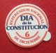 STICKER ANTIGUA PEGATINA POLÍTICA REIVINDICATIVA REFERENDUM NACIONAL DÍA DE LA CONSTITUCIÓN 1978...SPANISH CONSTITUTION. - Pegatinas