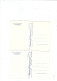 2 POSTCARDS FRENCH NUGERON  PUBLISHED  ART W0RK BY PHILIP CASTLE - Contemporain (à Partir De 1950)