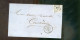 België OCB18 Gestempeld Op Brief Anvers-Courtrai 1869 Perfect (2 Scans) - 1865-1866 Profilo Sinistro
