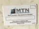 VERY RARE SOUTH AFRICA   MTN   GSM   PROOF DEMO SECOND ISSUE    VERY RARE SANTA CLAUSS - South Africa