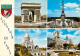 75 - Paris - Multivues - Blasons - CPM - Voir Scans Recto-Verso - Multi-vues, Vues Panoramiques