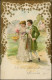 COUPLE 1903 "Dessin Cadre Et Effets Doré" Mise En Scène - Couples