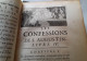 Delcampe - Les Confessions De S. Augustin 1686 Chez Coignard - Antes De 18avo Siglo