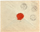 Norwegen 1906, 10+20 öre Auf Reko Bank-Brief V. Aalesund N. Flekkefjord - Cartas & Documentos
