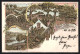 Lithographie Witten A. D. Ruhr, Forsthaus Hohenstein, Blick Ins Ruhrtal, Turm  - Hunting