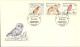 FDC 1078-84 Czechoslovakia Birds 1959 Kingfisher Owl Hoopoe Blue Tit Woodpecker Bullfinch Goldfinch Oriole Nuthatch - Passereaux