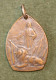 Médaille Belge Sacré Coeur De Jésus Protège La Belgique Guerre 14-18  - Belgian Medal WWI Médaillette Journée /2 - Belgien