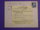 DN8 ALGERIE   LETTRE ETIQUETTE  RARE   1944  ALGER A RABAT MAROC   + AFF.  INTERESSANT+++ - Lettres & Documents