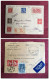 1942 Lot De 2 Lettres - Albi (Commissaire Spécial Carrance) Pour Alger + Alger Aviation De L'AFN - Covers & Documents