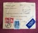 1942 Lot De 2 Lettres - Albi (Commissaire Spécial Carrance) Pour Alger + Alger Aviation De L'AFN - Storia Postale