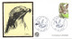 1984 - Série Yvert N° 2337/2340 Sur 4 Enveloppes FDC + N°2018 Sur 1 Enveloppe - Thémathique Oiseaux - 1980-1989