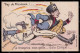 Artist Signed D'Aurian French Propaganda WWI Anti German Kronprinz Pc VK8333 - Comicfiguren