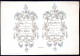 +++ Carte Porcelaine - Faire Part De Mariage - Dossche - Saby    // - Porcelana