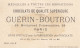 CHROMO CHOCOLAT GUERIN BOUTRON -  LES JOLIES TORTUES - Guérin-Boutron
