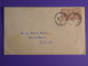 DN8 GREAT BRITAIN  LETTRE PERFIN 1928   A TUNIS    + AFF.  INTERESSANT+++ - Marcophilie