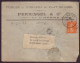France, Enveloppe à En-tête " Perrissel & Cie " Forges Du 8 Juin 1922 De L'Horme Pour Montargis - Sonstige & Ohne Zuordnung