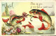 N°120 W -cpa Illustrateur -1er Avril- - 1er Avril - Poisson D'avril