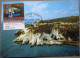 ISRAEL 2012 ROSH HANIKRA WESTERN GALILEE PALPHOT MAXIMUM CARD STAMP FIRST DAY OF ISSUE POSTCARD CARTE POSTALE POSTKARTE - Maximum Cards