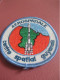 Ecusson Tissu D'époque /AEROSPATIALE/Centre Spatial Guyanais/ France / Kourou /Vers 1990        ET652 - Ecussons Tissu