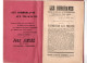 LES BURGRAVES De VICTOR HUGO .Gala Du 25 Juillet 1909 à CARCASSONNE . Programme-Pub Par JEAN AMIEL - Publicité