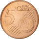 France, Rainier III, 5 Euro Cent, 2001, Paris, Cuivre Plaqué Acier, SPL+ - France