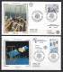 Andorre Francais 1991 - FDC Special - EUROPA CEPT - Europe Spatiale  - Tirage Limite A 60 Ex. Numerotes - Andere & Zonder Classificatie