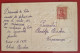 Carta Postale Circulée 1912 - ARGENTINA - DESSINS FANTAISIES DE VOILIER AVEC DES FLEURS ET DES OISEAUX - Chiatte, Barconi