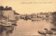 FRANCE - Belle Ile En Mer - Vue Sur Le Port Du Palais à Gauche La Citadelle - Bateau - La Mer - Carte Postale Ancienne - Belle Ile En Mer