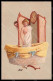 Artist Signed Geiger Lady Romantic Couple Tub Postcard VK8159 - Other & Unclassified