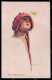 Artist Signed Barribal Fashion Glamour Lady Serie 15644 Postcard VK8141 - Other & Unclassified