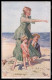 Artist Signed Rothgaengel Lady Romantic Couple Child Serie 1181 Postcard VK8149 - Other & Unclassified