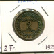2 FRANCS 1925 FRANKREICH FRANCE Französisch Münze #AM330.D.A - 2 Francs
