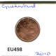 5 EURO CENTS 2010 GRECIA GREECE Moneda #EU498.E.A - Grecia