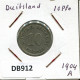 10 PFENNIG 1904 A GERMANY Coin #DB912.U.A - 10 Pfennig
