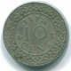 10 CENTS 1972 SURINAME Netherlands Nickel Colonial Coin #S13278.U.A - Suriname 1975 - ...