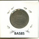 5 FRANCS 1961 DUTCH Text BÉLGICA BELGIUM Moneda #BA585.E.A - 5 Francs