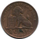 2 CENTIMES 1911 BELGIEN BELGIUM Münze Französisch Text #BA430.D.A - 2 Cent
