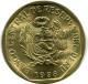 5 CENTIMOS 1998 PERUANO PERU UNC Moneda #M10050.E.A - Peru