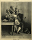 Carte Publicitaire - L'imagination - Le Mal De Tête D'après Lithographie Honoré Daumier - Laboratoires Camuse Pyréthane - Reclame