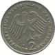2 DM 1972 F K.ADENAUER WEST & UNIFIED GERMANY Coin #AG277.3.U.A - 2 Mark