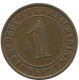 1 REICHSPFENNIG 1930 A DEUTSCHLAND Münze GERMANY #AD458.9.D.A - 1 Rentenpfennig & 1 Reichspfennig